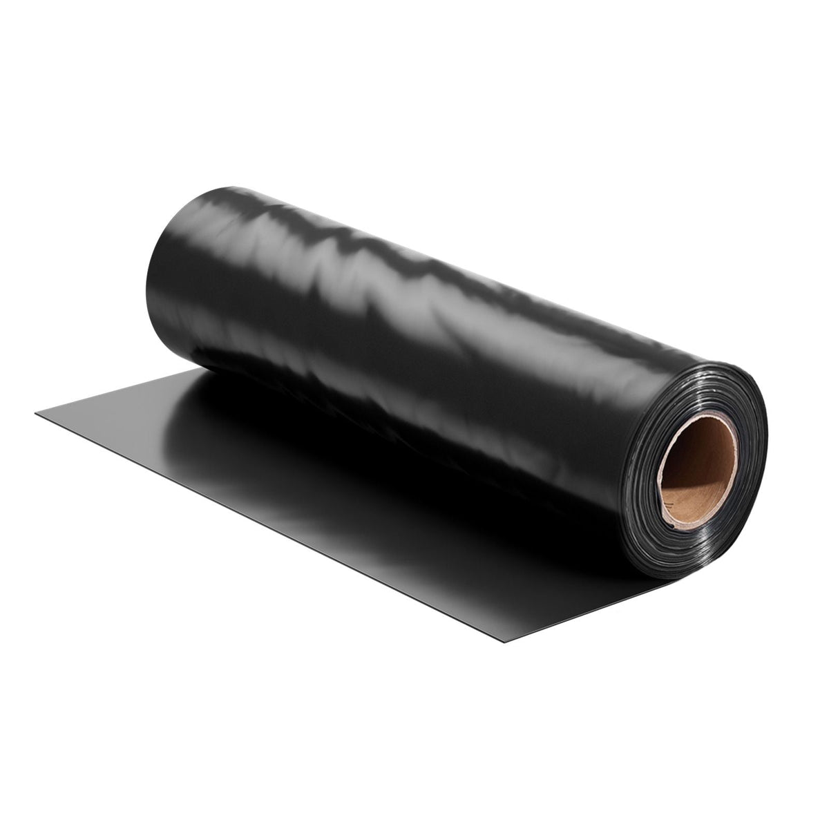 10 Mil Plastic Sheeting Heavy Duty 5' x 100', Thick Plastic Sheeting Roll, Plastic Drop Cloth Painters Tarp, Polyethylene Covering for Crawl Space Vapor Barrier, Multi-Purpose, Black
