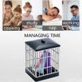 Mobile Phone Jail Mobile Phone Cage - Smartphone Stand Holder with Secure Storage for Home Office Classroom Cool Party Gadget Fun Novelty