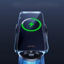 Wireless Car Charger with 66W Fast Charging Comes with A Magnetic Suction Head for DeliveryBlack