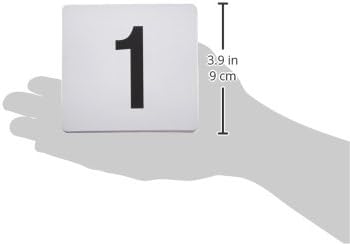 Winco 1-25 Plastic Table Numbers
