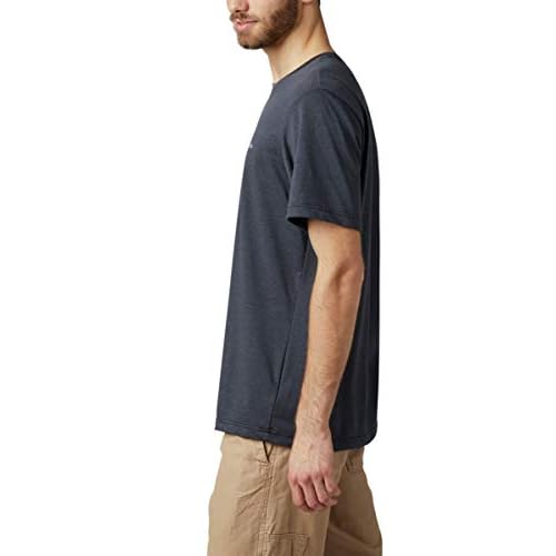 Columbia Men's Thistletown Ridge Crew Shirt, Black, Large