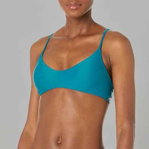 Body Glove Women's Smoothies Alani Solid Strappy Back Halter Bikini Top Swimsuit