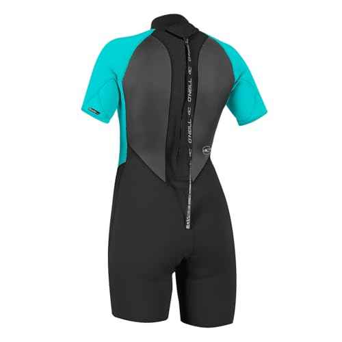 O'Neill Women's Reactor-2 2mm Back Zip Short Sleeve Spring Wetsuit