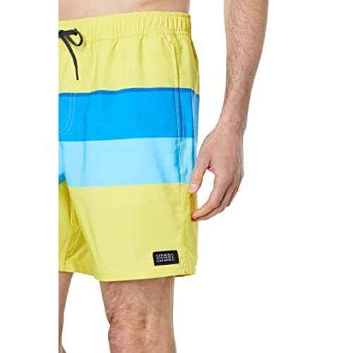 Mens Hermosa Volley Swim, Yellow, L