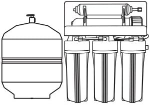 Geekpure Reverse Osmosis RO Membrane 50 GPD -NSF Certificated-Water Filter