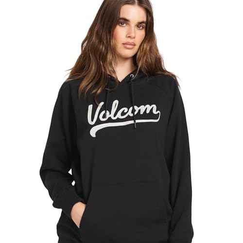 Volcom Women's Truly Stoked Ovesized Bf Hooded Fleece Sweatshirt