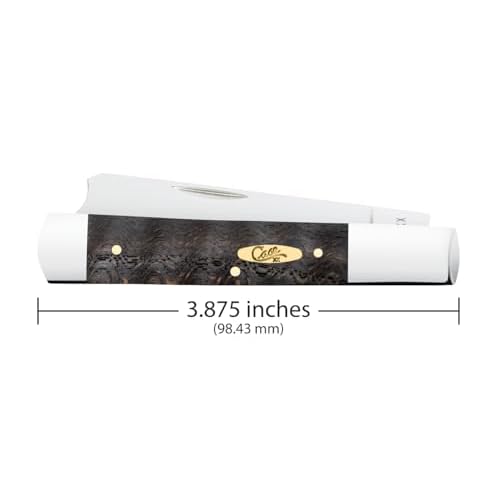Case Cutlery CA14006: Razor Black Curly Oak