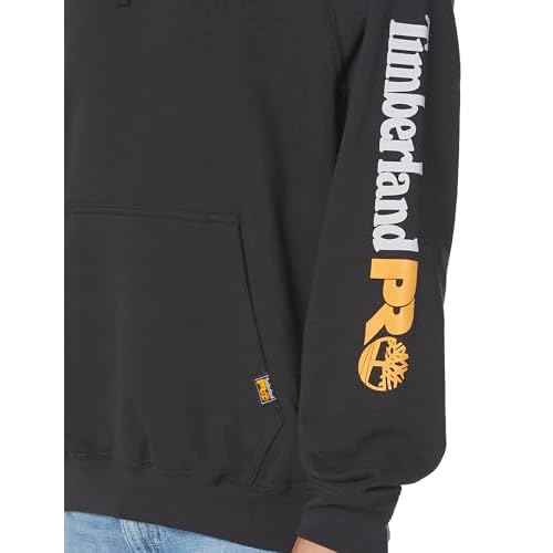 Timberland PRO Men's Hood Honcho Sport Pullover Hooded Sweatshirt, Black, 2X-Large Tall