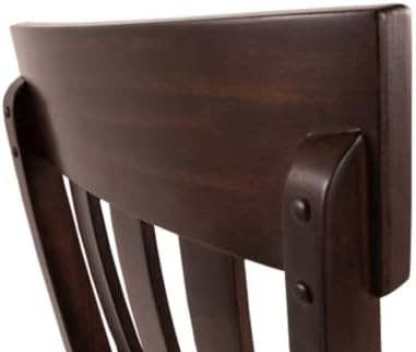 Signature Design by Ashley Haddigan Dining Room Chair, Dark Brown