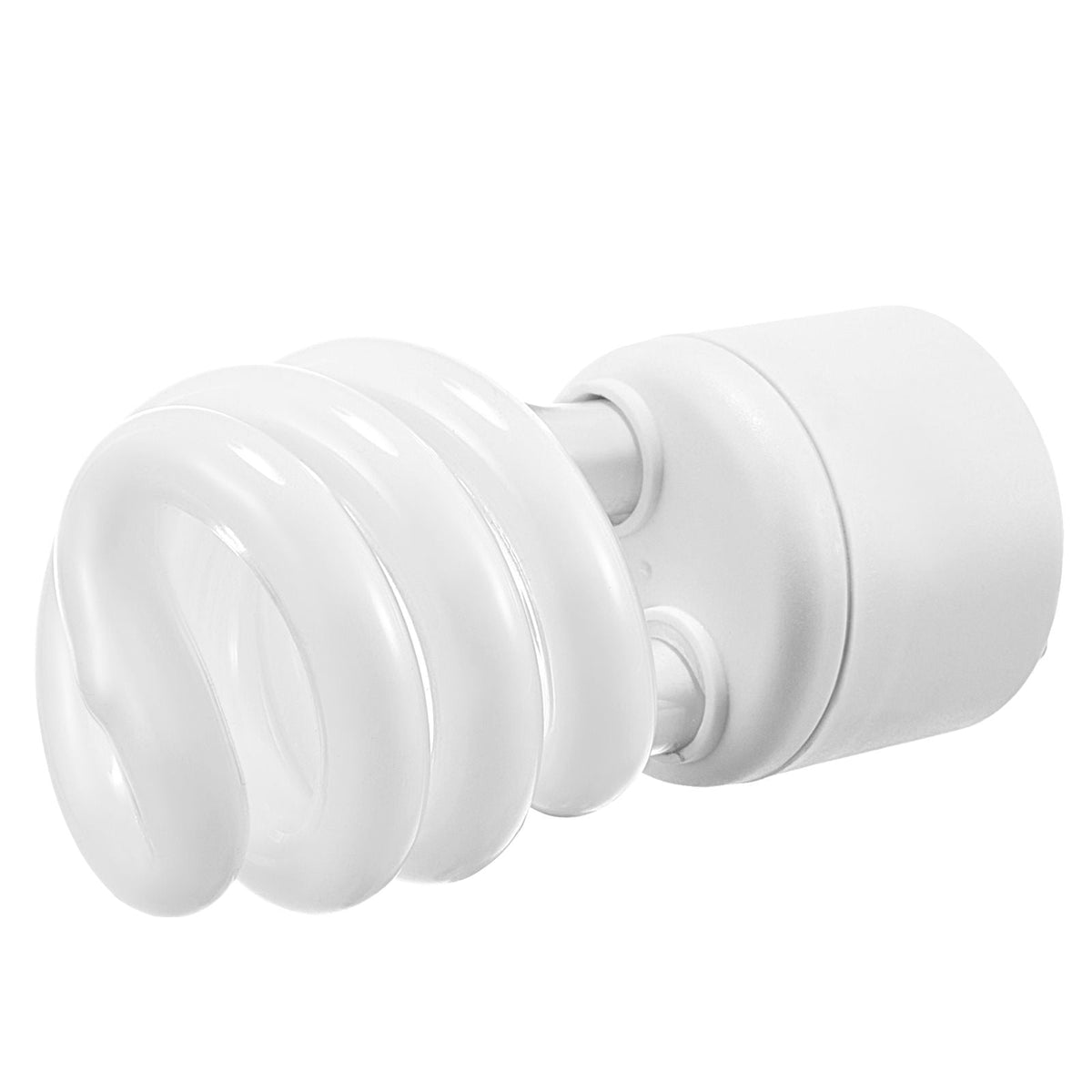 4-Pack CFL Light Bulbs, 13W Compact Fluorescent Spiral Bulbs with 2700K Warm Light, 900lm Luminous Flux, Twist and Lock GU24 Base, Ideal for Bedrooms, Study Rooms, Living Rooms, Commercial Use