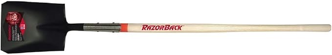 Razor-Back Square Point 48in Transfer Shovel with Tab Socket (44124)