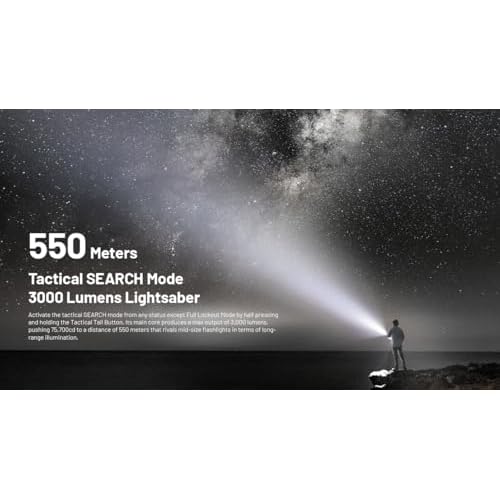 Nitecore EDC35 5000 Lumen EDC Flashlight, USB-C Rechargeable, High Power Super Bright Sticker for Everyday Carry