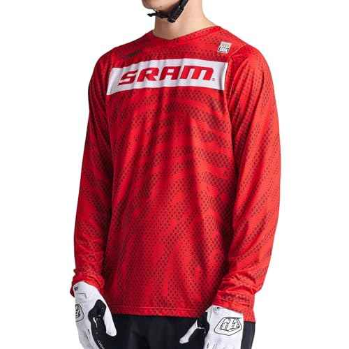 Troy Lee Designs - Skyline AIR LS Jersey; SRAM Roots Fiery RED 2X