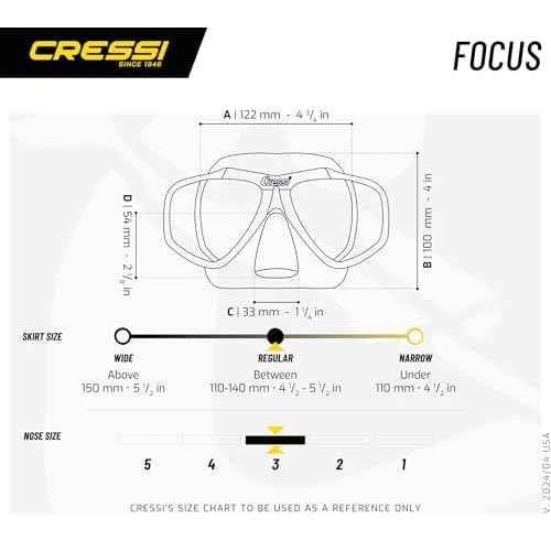 Cressi Focus 2-Lens Masks