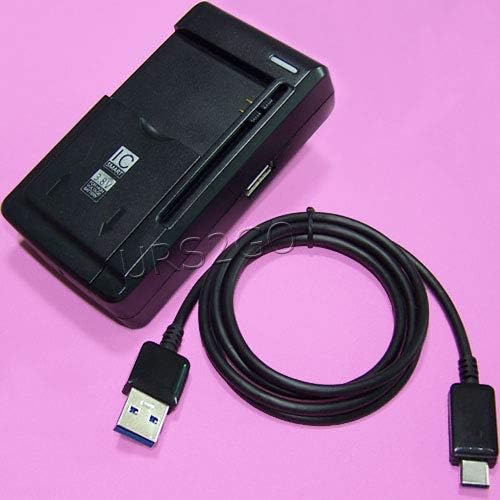 SodaPop (Quick Charge) Universal Dock Wall Home Battery Charger USB 3.1 Reversible Data Charging Cable Cord 3ft Compatible with Microsoft Lumia 950 XL Phone
