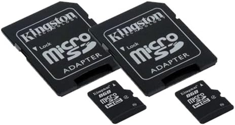 Samsung ST150F Digital Camera Memory Card 2 x 8GB microSDHC Memory Card with SD Adapter (2 Pack)