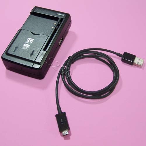 Universal External Desktop Home Wall Battery Charger Micro USB 3ft Cable Charging Power Data Wire Compatible with LG Rebel 3 LTE L157BL Smartphone