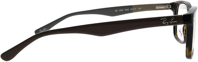 Ray-Ban unisex-adult Rx5228 Square Prescription Eyeglass Frames