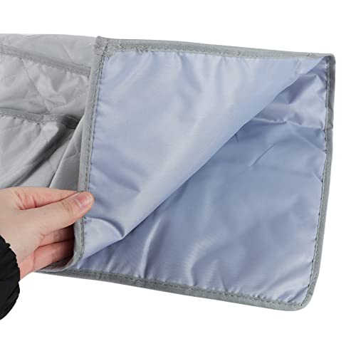ITODA Sofa Armrest Organizer Armchair Caddy Home Hanging Recliner Sorting Waterproof Holder with 14 Pockets TV Remote Control Holder Storage Bag for Magazine, Phone, Books