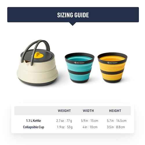 Sea to Summit Frontier Ultralight Collapsible Kettle Cook Set