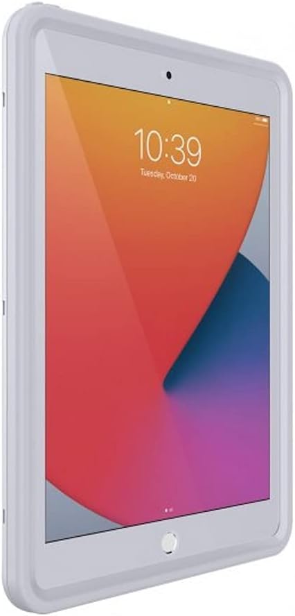 OtterBox ResQ Series Waterproof and dustproof Case for iPad 7th 8th & 9th Gen (10.2 Display - 2019 2020 & 2021 Version) - Pro Pack - Grey