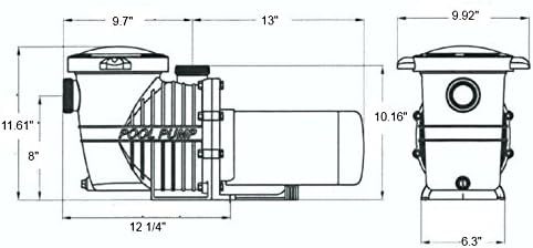 Rx Clear 1 HP Radiant PRC150 | Filtration System