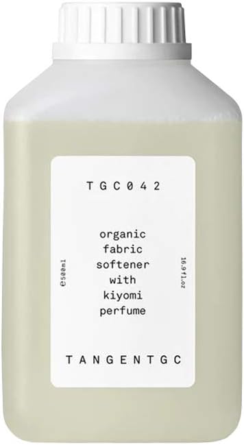 Tangent GC Kiyomi Organic Fabric Softener - Natural Liquid Fabric Softener, Sweet Citrus & Orange Notes, Plant-Based, Cruelty-Free & Sustainable, Made in Sweden, 16.9 oz