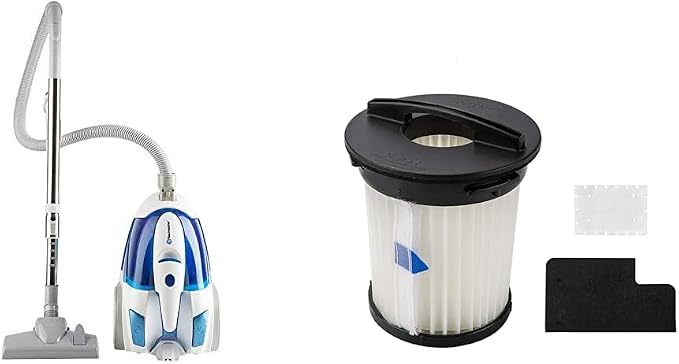 Vacmaster CC0101 Bagless Canister Vacuum Cleaner 1 Washable HEPA Filter 1 Air