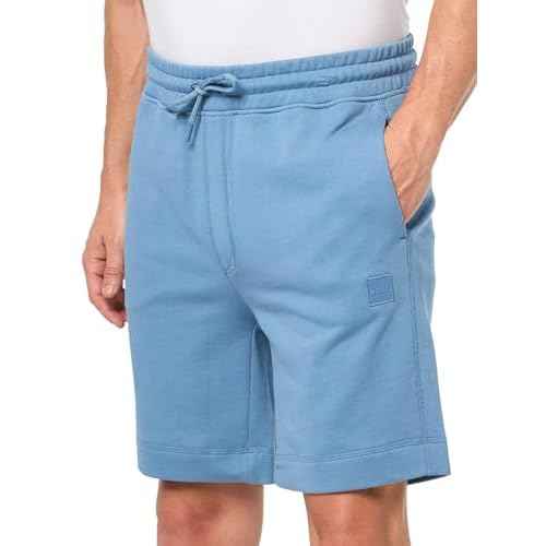 BOSS Men's Tonal Logo Soft French Terry Shorts