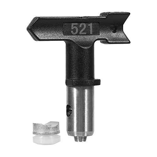 Airless Paint Sprayer, Reversible Spray Nozzle Tips, Black Airless Spray Tip, Tungsten Steel Airless Spray Nozzle, Airless Sprayer Nozzles Spraying Machine Accessories (521)