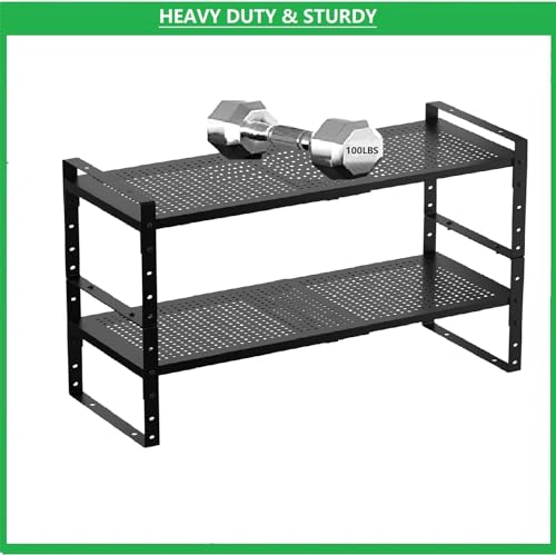 Multi-Functional Metal Shoe Rack, Space-Saving, Perfect for Entryway, Closet, Bathroom, etc. - Sturdy and Durable, High Weight Capacity(2PACKS/Black/Medium) - color: 2packs/Black, size: Medium