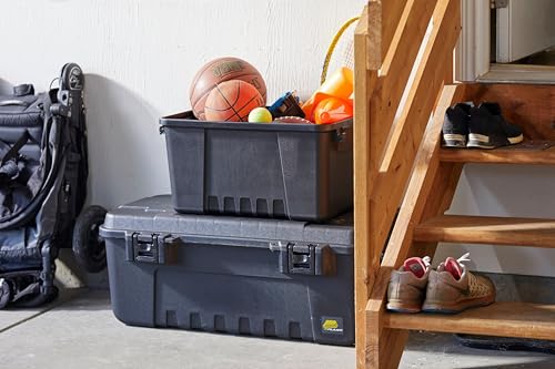 Plano Storage Trunks - color: Blaze Orange, style: Small - 1 pack