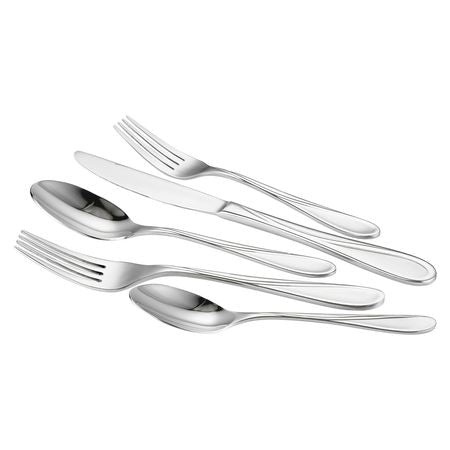 45-Piece Silverware Set, Food-Grade Stainless Steel Flatware Utensils, Mirror Finished Cutlery Set, Dishwasher Safe Eating Tableware for Kitchen Home, Service for 8, Include Knife Fork Spoon
