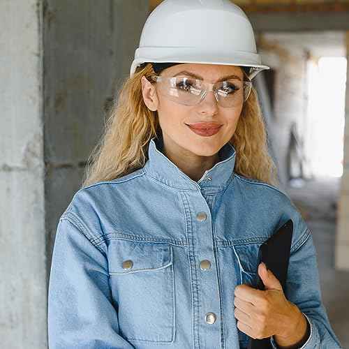 Safety Glasses for Men Women ANSI Z87.1 Safety Glasses Bulk Protective Eyewear Scratch-Resistant