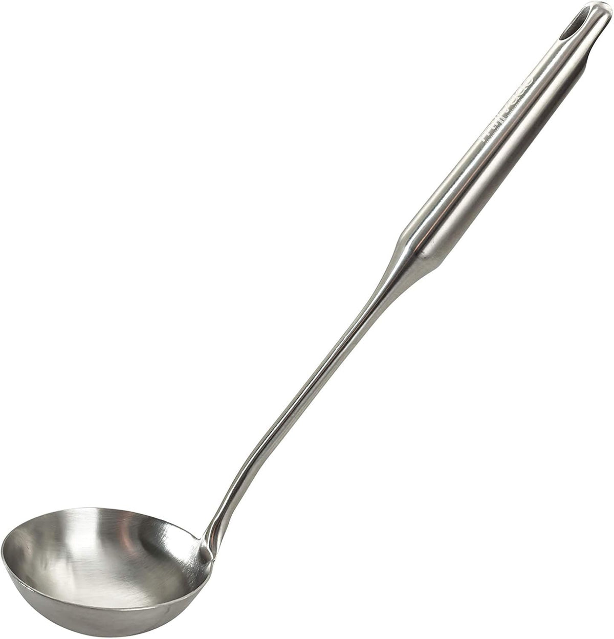 Millvado Potato Masher Stainless Steel, Best Mashed Potatoes Masher Kitchen Tool, Potato Smasher For Potatoe, Avocado, Sweet Potato, Beans, Large Heavy Duty Metal Mashing Utensil, 12.5 Inch
