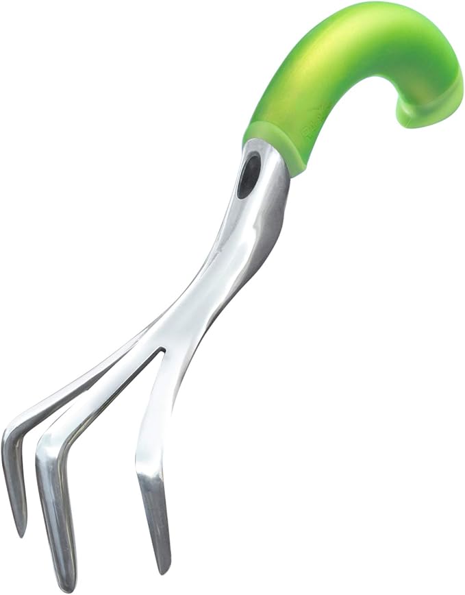 Radius Garden NRG103 103 Ergonomic Aluminum Hand Cultivator, Original Green