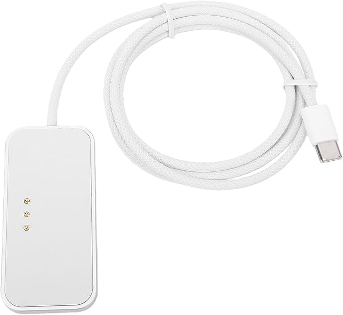 Magnet Wireless Charger 27W Fast Charging Cable for Pro 12.9 Inch 3rd 4th 5th 6th Gen and Air 13 Inch M2 M3 with Advanced Magnet Smart Connector USB C Interface (1m)