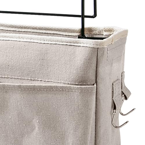 Bedside Caddy, Hanging Storage Organizer Bed Organizer Hanging Pocket Side of Bed Storage Pouch Dorm Bed Storage for Books Mobile Phones (-3117230063811)
