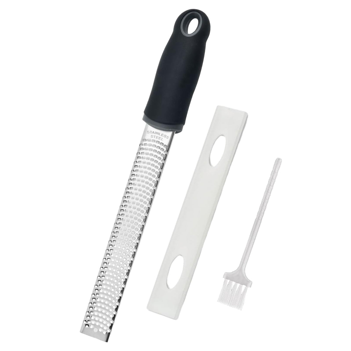Restynic Lemon Zester Grater, Stainless Steel Fine Grater with Cover