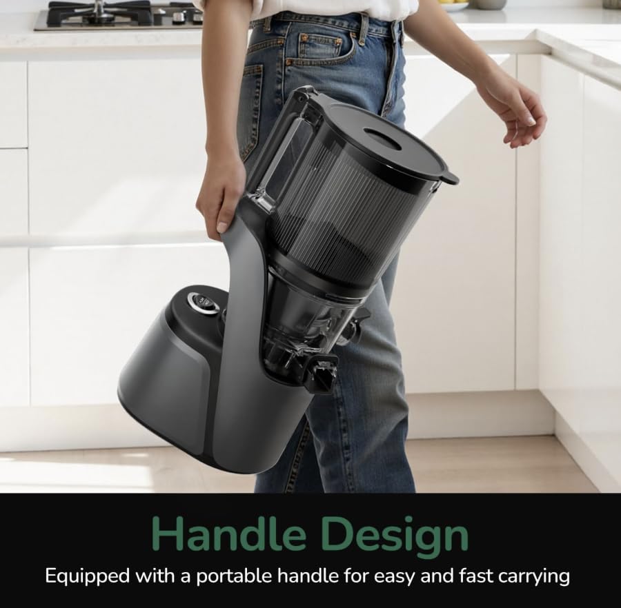 Canoly 3-in-1 Cold Press Juicer C16, Makes Juice & Sorbet & Nut Milk