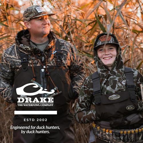 Drake Waterfowl Women's Eqwaderplus Full Zip, Mossy Oak Bottomland, Medium
