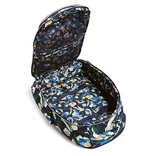 Vera Bradley Women's Performance Twill Travel Backpack Travel Bag, Immersed Blooms, One Size