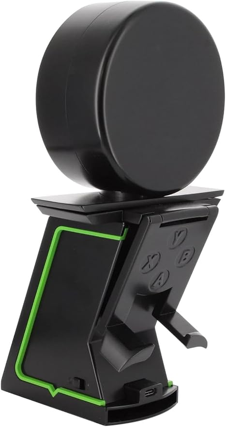 Exquisite Gaming Xbox Light Up LED Ikon Stand with Rotating Holder & USB Charging Ports