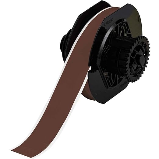 Brady B30C-1125-595-BR 100' Length x 1.125" Width, B-595 Vinyl, Brown BBP31 Indoor/Outdoor Tape