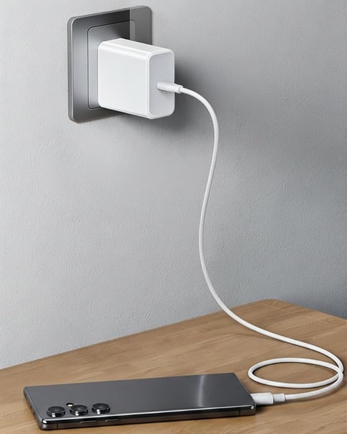 45W Wall Charger for Samsung Galaxy Tab S11 S10 Lite/FE/FE+ S9 A11+ A11 A9+ A9 Galaxy A17 A16 A37 A57 A56 USB C Super Fast Charging Block