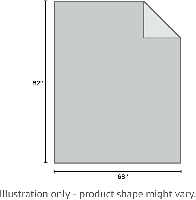 PetAmi Reversible Furniture Cover, Sofa Protector for Pet, Cat Bed, Washable Waterproof Blanket, Dog Cover for Couch Seat, 68x82 Gray