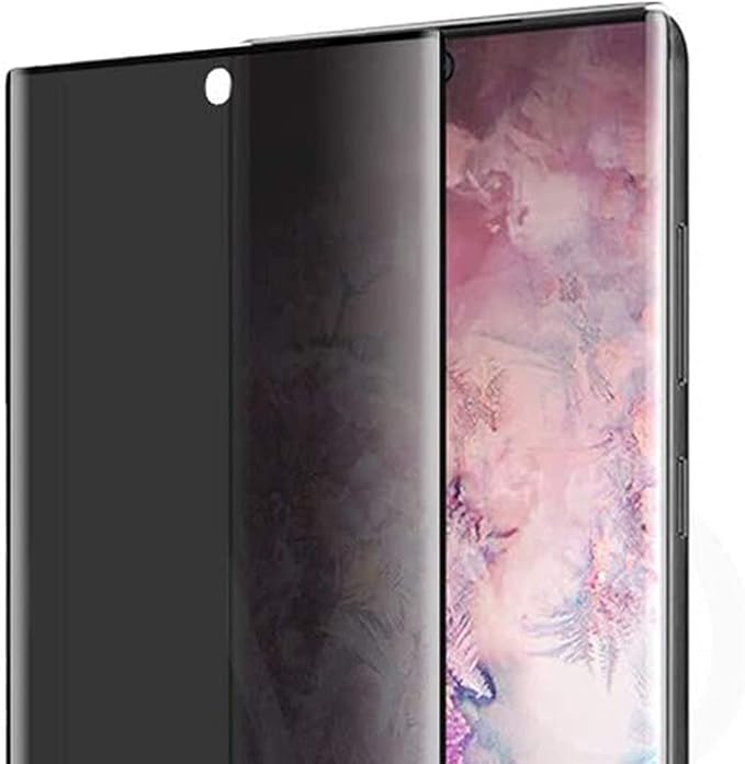 [2 Pack for Samsung Galaxy Note 10 Plus N975F N975U 3D Privacy Anti Spy Tempered Glass Screen Protector Anti-Scratch Protective Film
