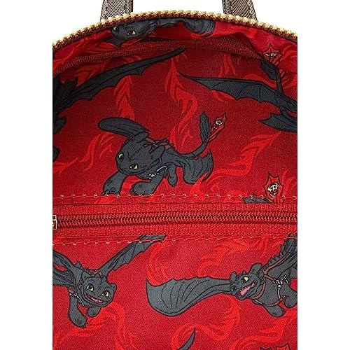 Loungefly How to Train Your Dragon Toothless Cosplay Mini Backpack