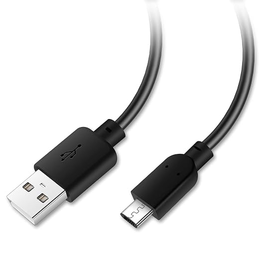 Replacement Nikon UC-E21 USB Charging & Data Transfer Cable – 6.6ft Long Cord Compatible with Nikon D3400 Z50 Coolpix P900 P1000 B700 A1000 W300 KeyMission 360 and More Cameras