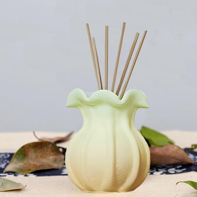 SWUAVD Resin Vase Mold, 1 Pcs vase Silicone Molds vases Resin Mold for Resin Art DIY vase Pens Holder Perfume Diffuser Bottle